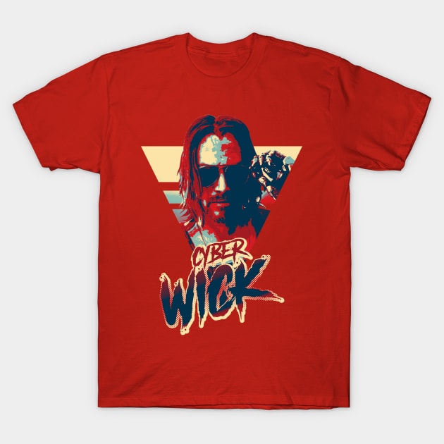 johnny silverhand pop art T-Shirt by willitone